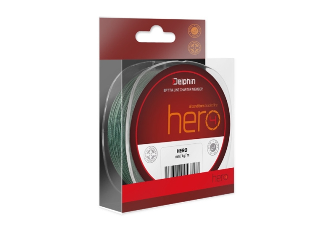 Delphin HERO zelená 0,40mm 30,1kg 1000m